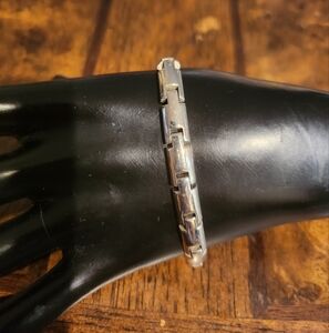 925 Sterling Silver heavy bracelet